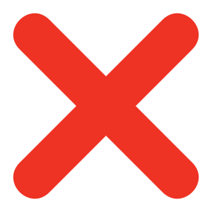 Red X